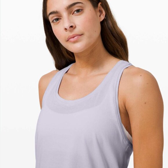 Lululemon Love Tank Top Serene Blue Size 6 - Picture 2 of 3